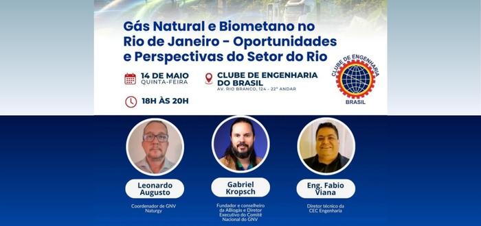 Gás natural e biometano no Rio de Janeiro: Oportunidades e perspectivas do setor